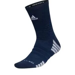 Mens Adidas Creator 365 Basketball Socks 1 Pair size M (size 6.5-9 mens) Navy